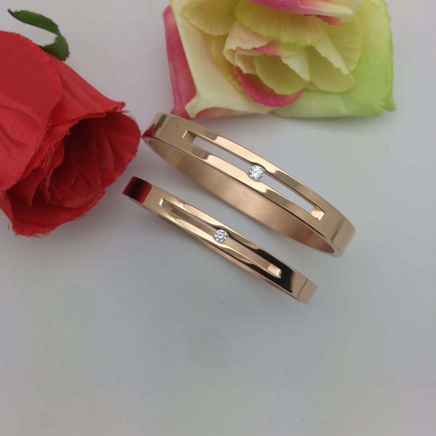 Basic Edition Rose Gold Diamond Bracelet